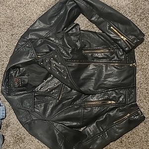 Studded Leather Jacket